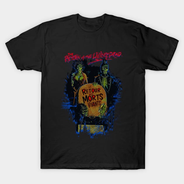 return of the living dead nice guy T-Shirt by Ville Otila Abstract